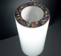 Preview: Artwork 1960 Rotondo Standwaschbecken mit LED-Beleuchtung
