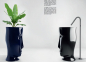 Preview: Artwork Moloco Standwaschbecken, Lampe und Bio-Ethanol-Feuerstelle