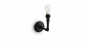 Preview: Bleu Provence Industrial Wandlampe zur Wandmontage, Retro-Design für Ihr Traumbad