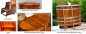Preview: Blumenberg Sauna-Tauchbottich Tauchbecken oval
