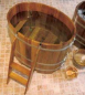 Preview: Blumenberg Sauna-Tauchbottich Tauchbecken oval