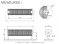Preview: Brandoni Milwaukee Designheizkörper Standheizkörper zylindrisch