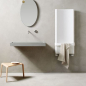 Preview: Caleido Bent Bagno Designheizkörper Badheizkörper