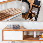 Preview: Cipi Feelgood small exklusive Kommode, Unterschrank für Waschbecken aus Teakholz und Mahagoni