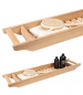 Preview: Cipi The Bridge  Ablage für Badewanne aus hochwertigem Teakholz