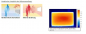 Preview: Eucotherm Infrarotheizkörper mit Bild Infrarot-Paneel horizontal
