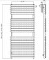 Preview: Eucotherm Nova Primus Badheizkörper Handtuchheizkörper