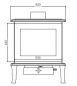Preview: Globe fire Jupiter 10225 Kaminofen Holzofen Ofen