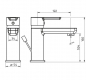 Preview: HSK Einhebelarmatur Softcube 1180031 Mischbatterie