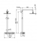 Preview: HSK Shower-Set Duschset Shower-Set RS 200 AquaTray Thermostat mit Ablage