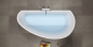 Preview: Börsting Hanna Acrylbadewanne links/rechts freistehend an Wand