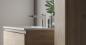 Preview: Idea Badmöbelset Blob System 01 exklusives und elegantes Badezimmer-Waschbecken-Set