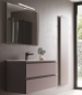 Preview: Idea Badmöbelset Blob System 02 exklusives und elegantes Badezimmer-Waschbecken-Set