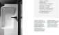 Preview: Idea Badmöbelset Form J6 exklusives und elegantes Badezimmer-Waschtisch-Set