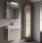 Preview: Idea Badmöbelset Form T15 exklusives und elegantes Badezimmer-Waschtisch-Set