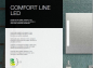 Preview: Koh-I-Noor Spiegel mit LED-Beleuchtung Comfort Line Laterale italienisches Design für Bad und Wohnraum