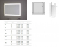 Preview: Koh-I-Noor Spiegel mit LED-Beleuchtung Top Line Perimetrale italienisches Design für Bad und Wohnraum