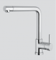 Preview: Mamoli Küchenarmatur Kitchen Project Banana alto swivel 7208 Wasserhahn Chrom