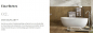 Preview: Mastella Designbadewanne Heidi modernes Design aus Italien