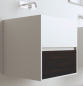 Preview: Moma Design Cubic Square Waschbecken mit Ablage-Regal oder Schubfach Hängewaschbecken