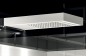 Preview: Moma Design Shower Wall Duschkopf Regendusche Corian Glacier White Wandmontage