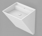 Preview: Moma Design Waschbecken Wall Basin Wandmontage Weiß matt White Stonage