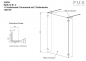 Preview: PUK Vispa Duschabtrennung Walk In Nr. 2 Spritzschutz mit Seitenteilen