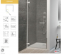 Preview: Radaway Arta 8 DWJI/QL Drehtür PUK Nieste Schwenktür