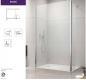 Preview: Radaway Eos Walk In Duschwand mit beweglichem Flügel PUK Naab