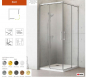 Preview: Radaway Idea 6 KDD Eckeinstieg Eck-Duschkabine 4-teilig mit 2 Schiebetüren PUK Isar
