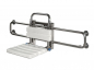Preview: Rehagrip Duschklappsitz seitlich verschiebbar mit Rahmen 1500 mm