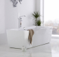 Preview: Rubicer Badewanne Resort Q freistehend exklusive Acrylwanne