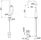 Preview: Treemme X-Change mono 7710 Armatur für Waschbecken, Wasserhahn