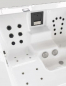 Preview: Sicis Elisyan Zen Lagoon Whirlpool mit Wasser-Luft-Hydromassagesystem und Farbtherapie