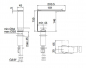 Preview: Treemme 5 mm Wasserhahn Waschtischmischer 2811_5M und 2818_5M