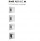 Preview: Treemme 7275/31 Unterputz-Thermostat mit 3-Wege-Umsteller