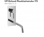 Preview: Treemme Up+ Einhand Waschtischmischer Unterputz Wasserhahn 6BB2