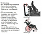 Preview: Trendmobil Rollstuhl TMM / TMM-TB Pflegerollstuhl / Multifunktionsrollstuhl, optional mit Trommelbremse