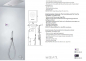 Preview: Tres Shower Technology elektronisches Duschset 09286304/09288304, modernes Design für Ihr Badezimmer