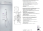Preview: Tres Shower Technology elektronisches Duschset 09286309/09288309, modernes Design für Ihr Badezimmer