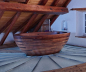 Preview: Unique Wood Design Holzbadewanne Baula Nr. 2 freistehende Badewanne aus Holz UWD