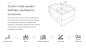 Preview: Unique Wood Design Holzbadewanne Baula Nr. 2 freistehende Badewanne aus Holz UWD