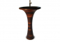Preview: Unique Wood Design Holzwaschbecken Dagami Standwaschbecken freistehend aus Holz