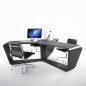 Preview: ZAD Italy Adamantx® Ta3le Table Schreibtisch für Büro, Arbeitszimmer und Homeoffice, italienisches Luxus-Design für Ihr Zuhause