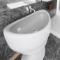 Preview: ZAD Italy Adamantx® Standwaschbecken Calice Säulen-Waschtisch Standmontage, italienisches Luxus-Design für Ihr Traumbad
