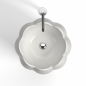 Preview: ZAD Italy Adamantx® Standwaschbecken Gemma, italienisches Luxus-Design für Ihr Traumbad