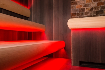 Alpha Industries Wellness Sensations Sauna Noblezza Saunakabine für 8-10 Personen, Design für Ihren Wellnessbereich