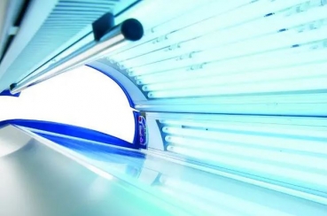 Alpha Sun Wellness Sensations Solarium Elegance Sonnenbank Sonnenliege für den Urlaub zuhause