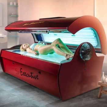 Alpha Sun Wellness Sensations Solarium Executive Sonnenbank für den Urlaub zuhause