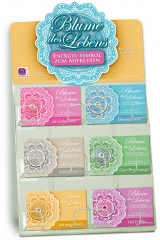 Berk Esoterik Komplettdisplay - Je 5 Taler Blume des Lebens